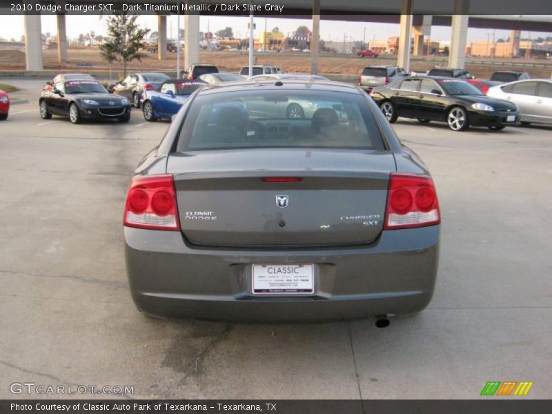 Dark Titanium Metallic / Dark Slate Gray 2010 Dodge Charger SXT
