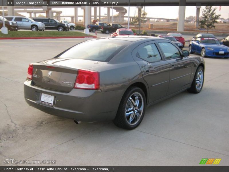 Dark Titanium Metallic / Dark Slate Gray 2010 Dodge Charger SXT