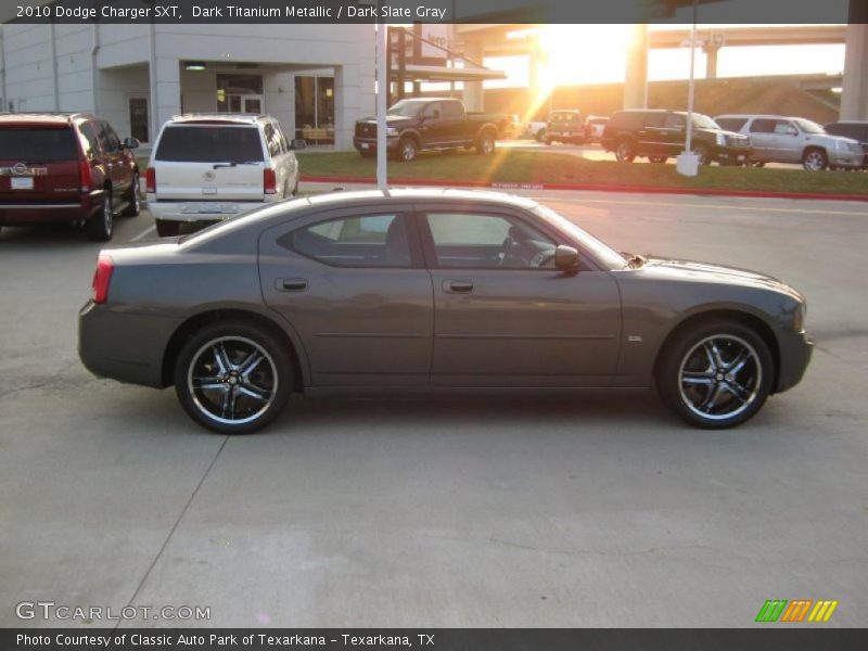 Dark Titanium Metallic / Dark Slate Gray 2010 Dodge Charger SXT