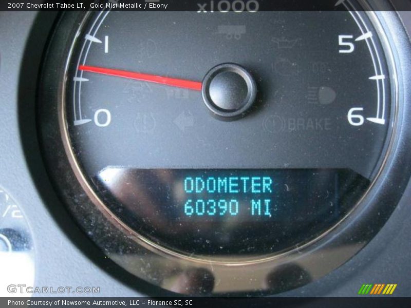 Gold Mist Metallic / Ebony 2007 Chevrolet Tahoe LT