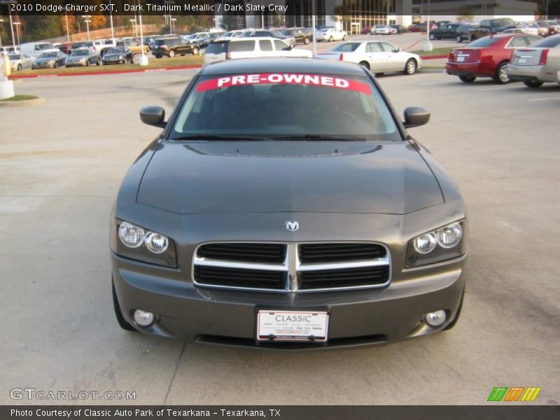 Dark Titanium Metallic / Dark Slate Gray 2010 Dodge Charger SXT
