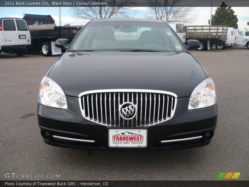 Black Onyx / Cocoa/Cashmere 2011 Buick Lucerne CXL