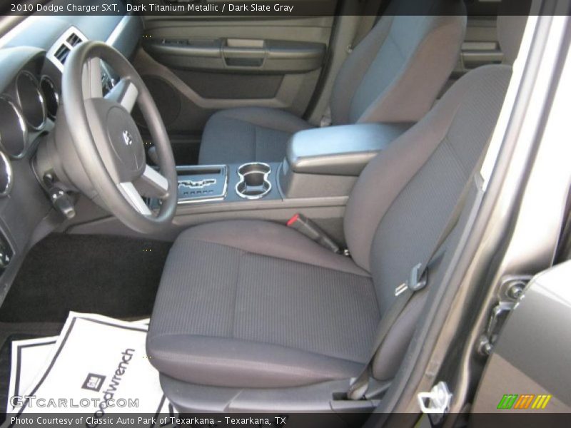 Dark Titanium Metallic / Dark Slate Gray 2010 Dodge Charger SXT