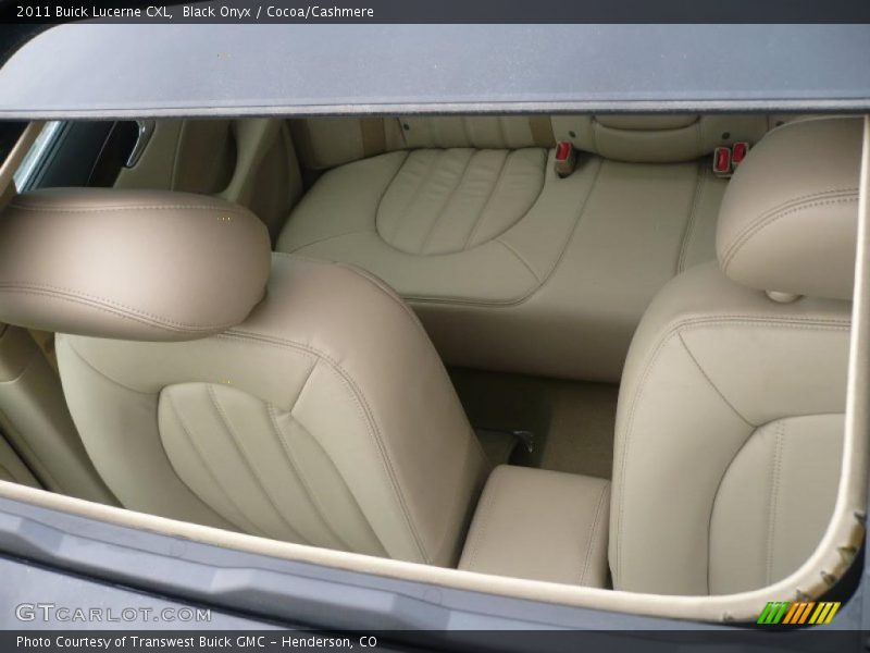 Black Onyx / Cocoa/Cashmere 2011 Buick Lucerne CXL