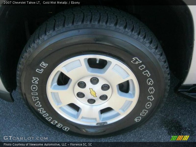Gold Mist Metallic / Ebony 2007 Chevrolet Tahoe LT