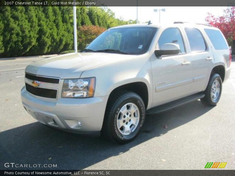 Gold Mist Metallic / Ebony 2007 Chevrolet Tahoe LT