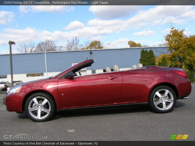  2009 G6 GT Convertible Performance Red Metallic