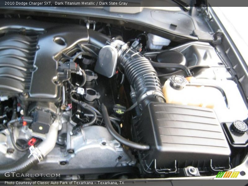 Dark Titanium Metallic / Dark Slate Gray 2010 Dodge Charger SXT