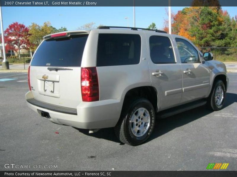 Gold Mist Metallic / Ebony 2007 Chevrolet Tahoe LT