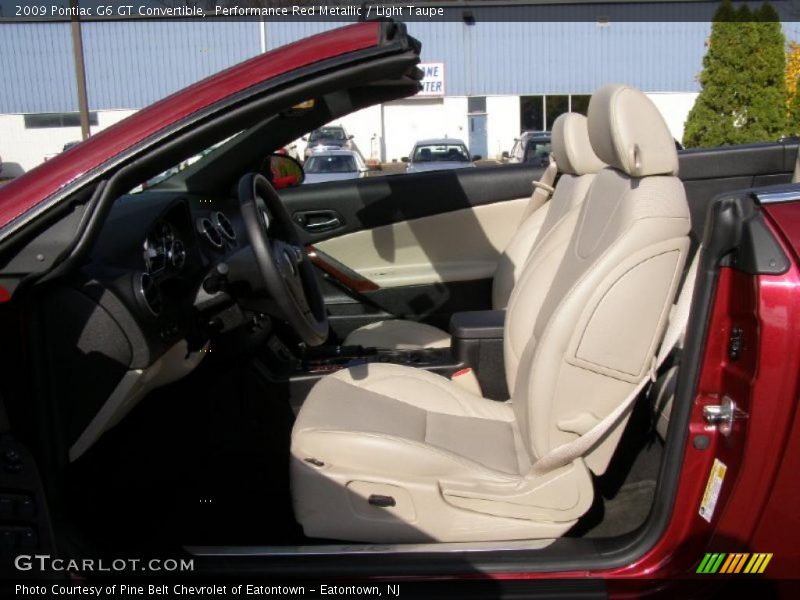 Performance Red Metallic / Light Taupe 2009 Pontiac G6 GT Convertible