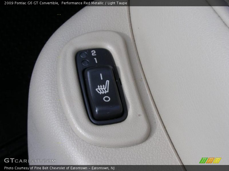 Performance Red Metallic / Light Taupe 2009 Pontiac G6 GT Convertible