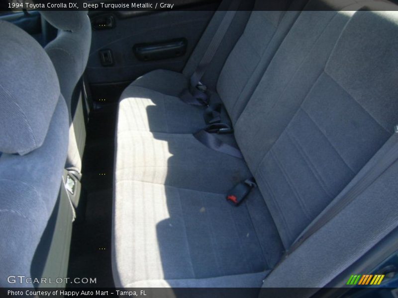 Deep Turquoise Metallic / Gray 1994 Toyota Corolla DX