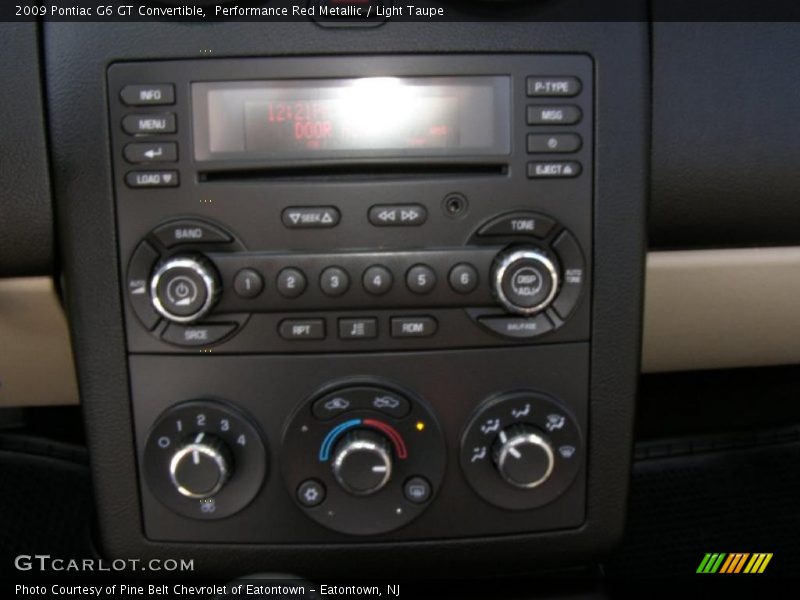 Performance Red Metallic / Light Taupe 2009 Pontiac G6 GT Convertible