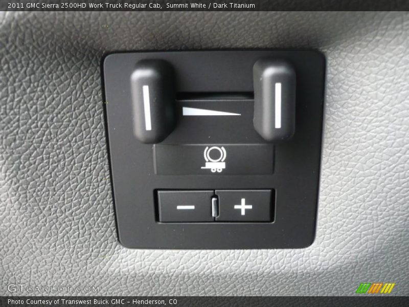 Summit White / Dark Titanium 2011 GMC Sierra 2500HD Work Truck Regular Cab