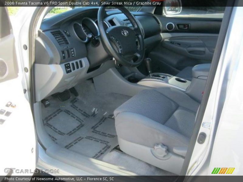  2006 Tacoma V6 TRD Sport Double Cab 4x4 Graphite Gray Interior