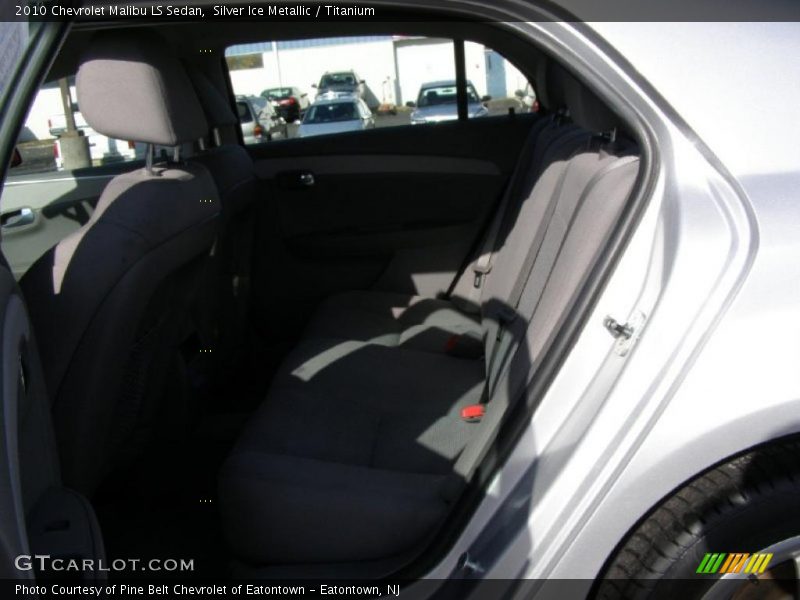 Silver Ice Metallic / Titanium 2010 Chevrolet Malibu LS Sedan