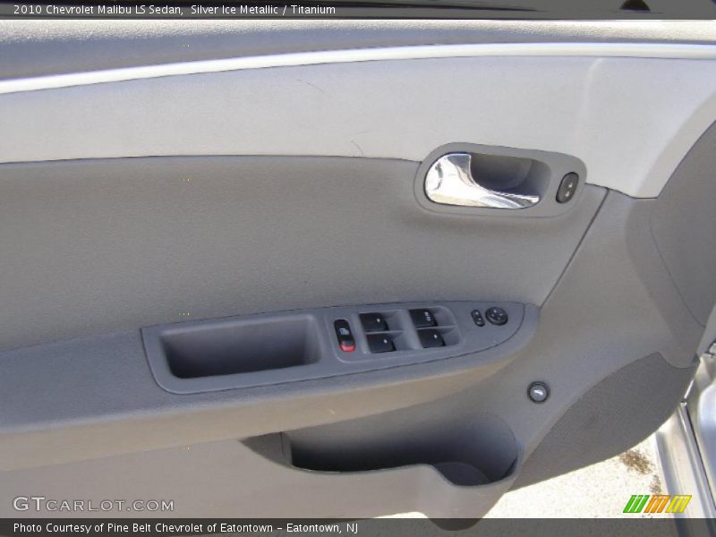Silver Ice Metallic / Titanium 2010 Chevrolet Malibu LS Sedan