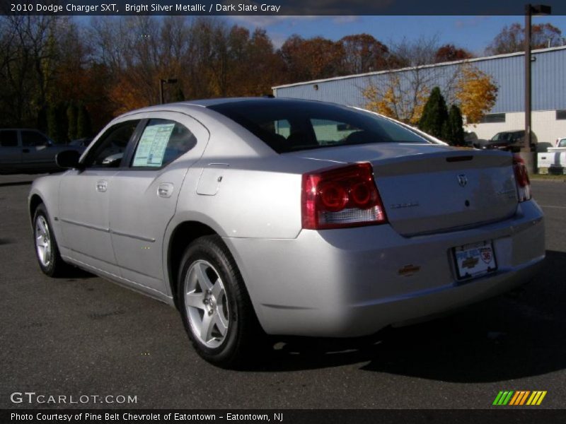 Bright Silver Metallic / Dark Slate Gray 2010 Dodge Charger SXT