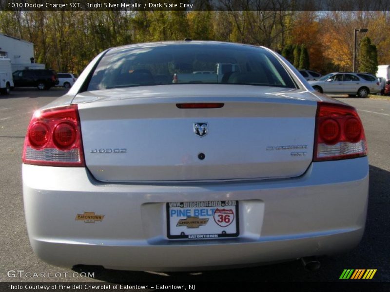 Bright Silver Metallic / Dark Slate Gray 2010 Dodge Charger SXT