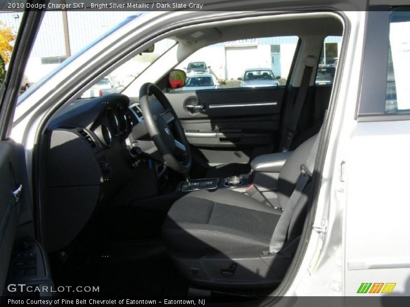 Bright Silver Metallic / Dark Slate Gray 2010 Dodge Charger SXT