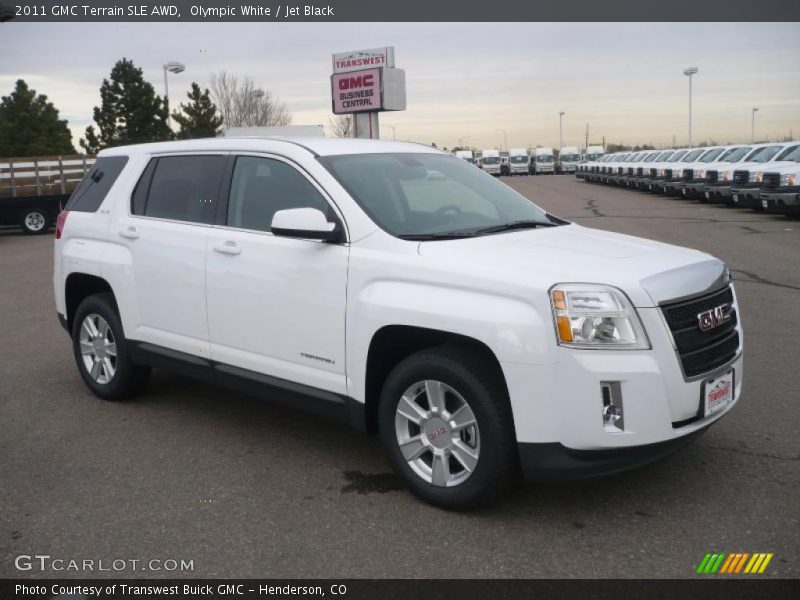 Front 3/4 View of 2011 Terrain SLE AWD