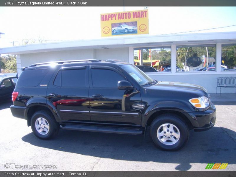Black / Oak 2002 Toyota Sequoia Limited 4WD