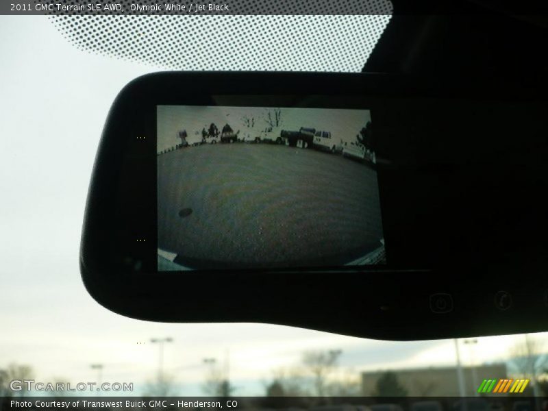 Olympic White / Jet Black 2011 GMC Terrain SLE AWD
