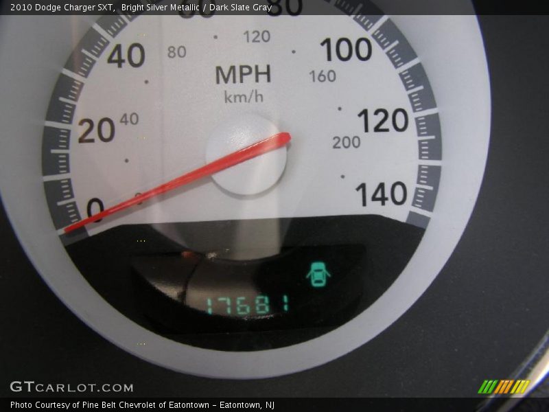 Bright Silver Metallic / Dark Slate Gray 2010 Dodge Charger SXT