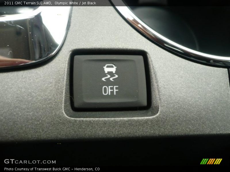 Olympic White / Jet Black 2011 GMC Terrain SLE AWD