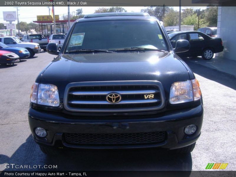Black / Oak 2002 Toyota Sequoia Limited 4WD