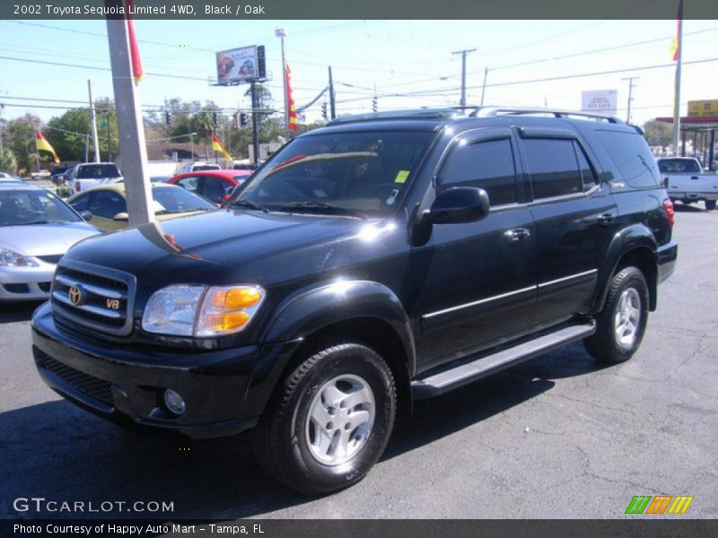 Black / Oak 2002 Toyota Sequoia Limited 4WD