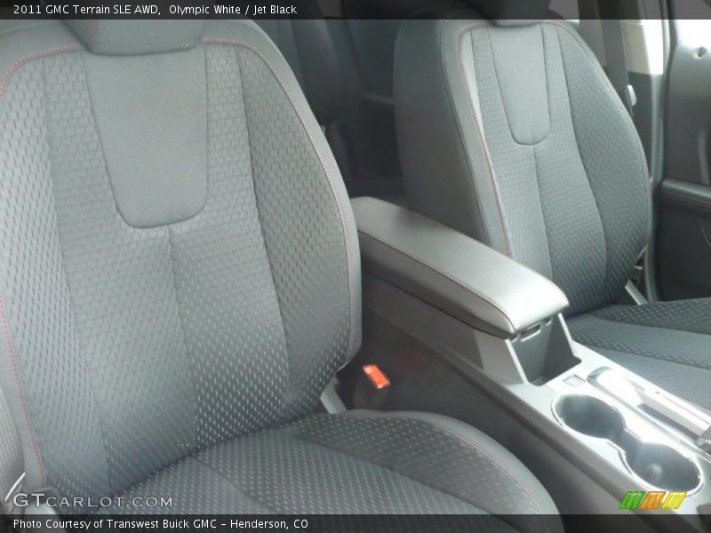 Olympic White / Jet Black 2011 GMC Terrain SLE AWD