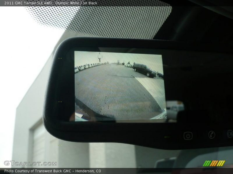Olympic White / Jet Black 2011 GMC Terrain SLE AWD