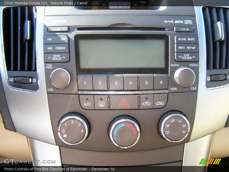 Natural Khaki / Camel 2010 Hyundai Sonata GLS