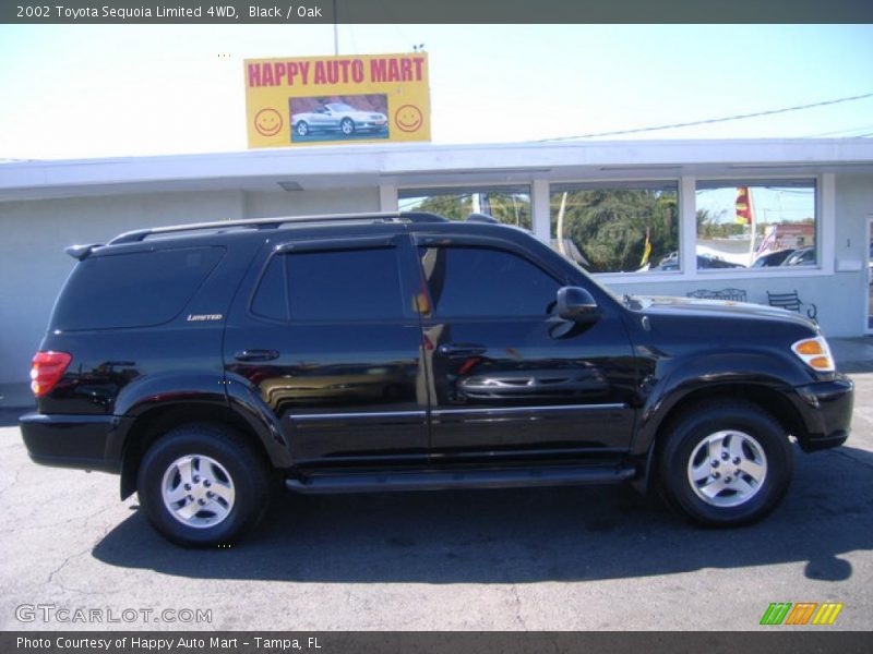 Black / Oak 2002 Toyota Sequoia Limited 4WD