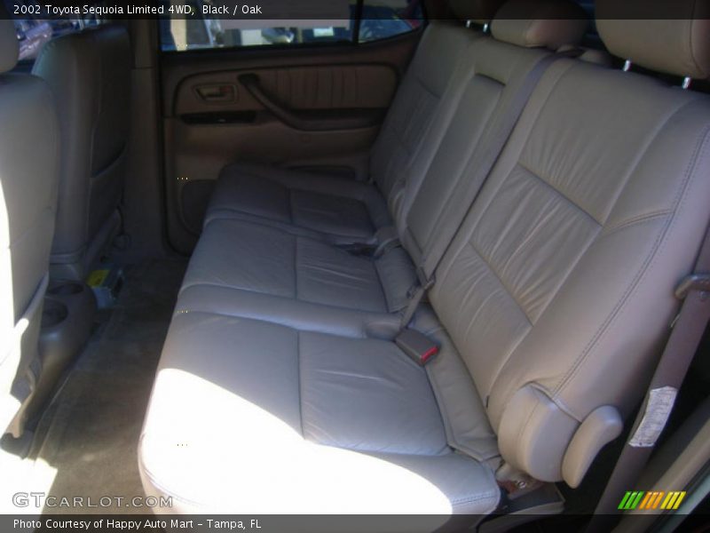 Black / Oak 2002 Toyota Sequoia Limited 4WD