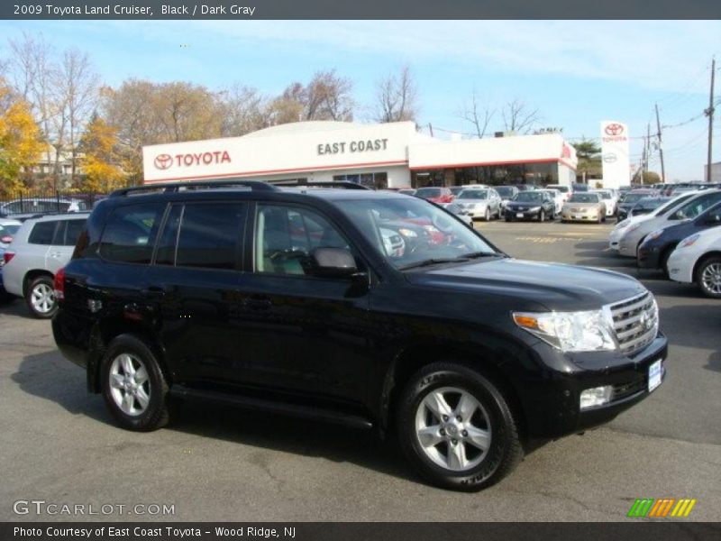 Black / Dark Gray 2009 Toyota Land Cruiser