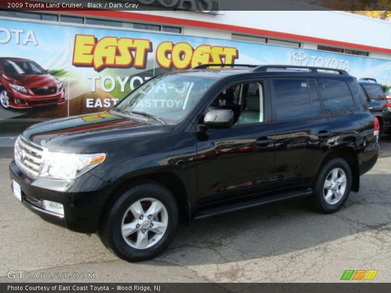 Black / Dark Gray 2009 Toyota Land Cruiser