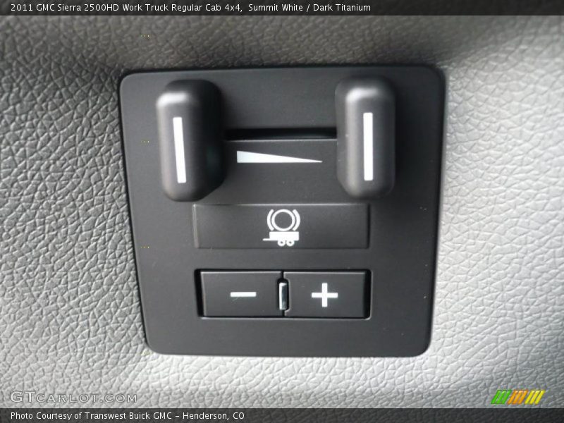 Summit White / Dark Titanium 2011 GMC Sierra 2500HD Work Truck Regular Cab 4x4