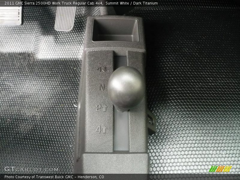 Summit White / Dark Titanium 2011 GMC Sierra 2500HD Work Truck Regular Cab 4x4