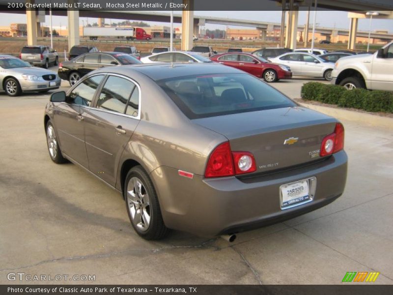 Mocha Steel Metallic / Ebony 2010 Chevrolet Malibu LT Sedan