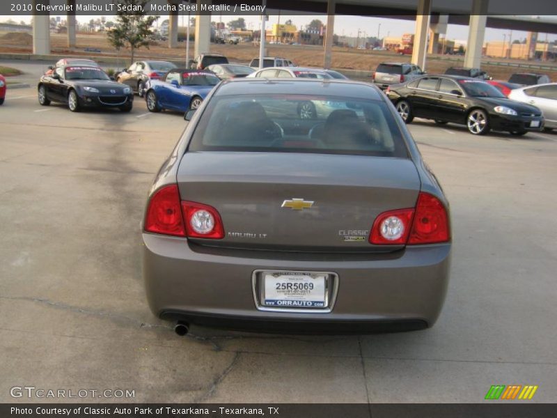 Mocha Steel Metallic / Ebony 2010 Chevrolet Malibu LT Sedan