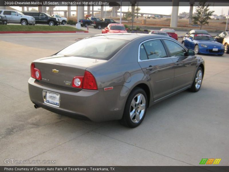 Mocha Steel Metallic / Ebony 2010 Chevrolet Malibu LT Sedan