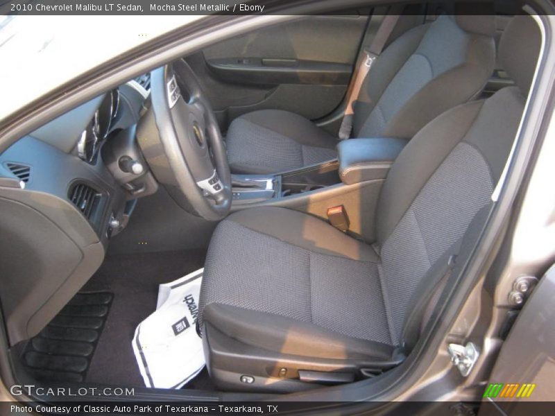 Mocha Steel Metallic / Ebony 2010 Chevrolet Malibu LT Sedan