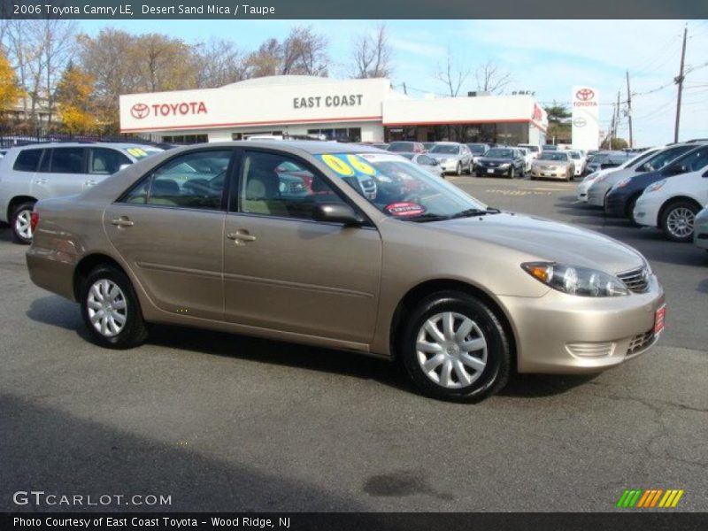Desert Sand Mica / Taupe 2006 Toyota Camry LE