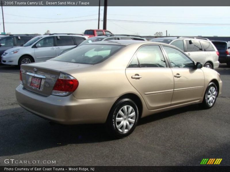 Desert Sand Mica / Taupe 2006 Toyota Camry LE