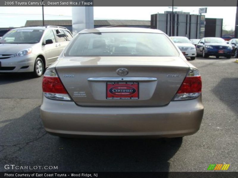 Desert Sand Mica / Taupe 2006 Toyota Camry LE