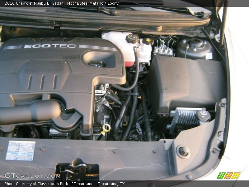 Mocha Steel Metallic / Ebony 2010 Chevrolet Malibu LT Sedan