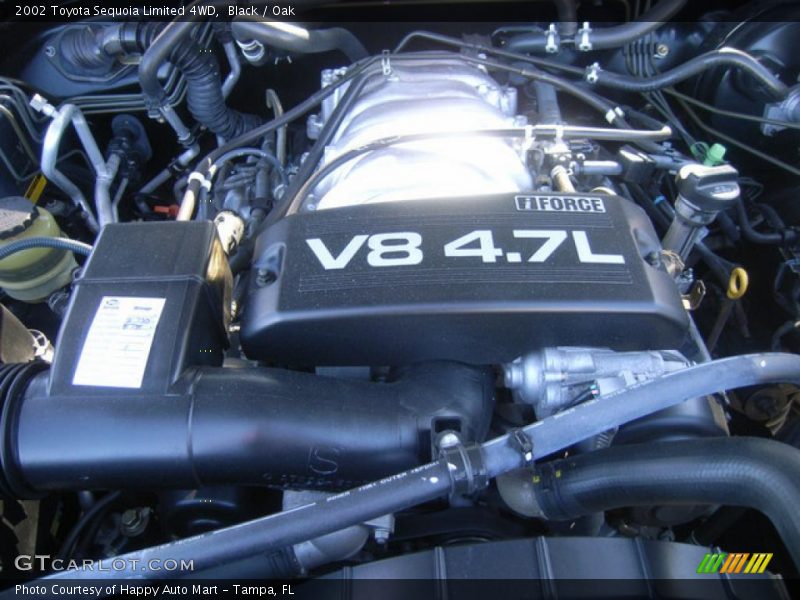 Black / Oak 2002 Toyota Sequoia Limited 4WD