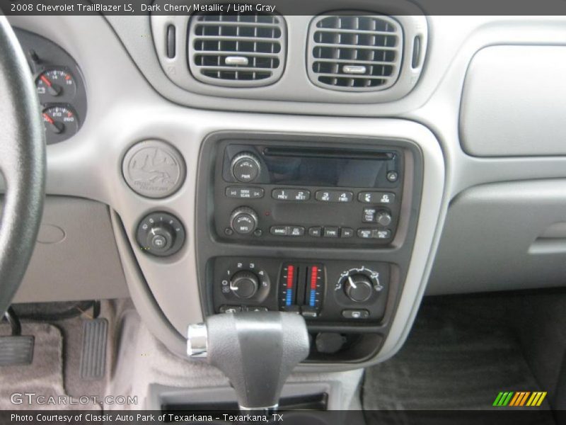 Dark Cherry Metallic / Light Gray 2008 Chevrolet TrailBlazer LS